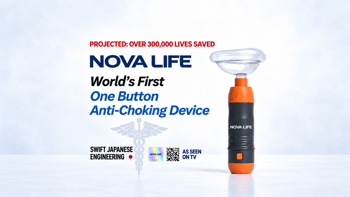 Nova Life One-Press Choking Rescue Device